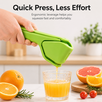 🍊 Manual Citrus Juicer Clip – Fresh Juice Squeezer for Lemon, Orange & Lime