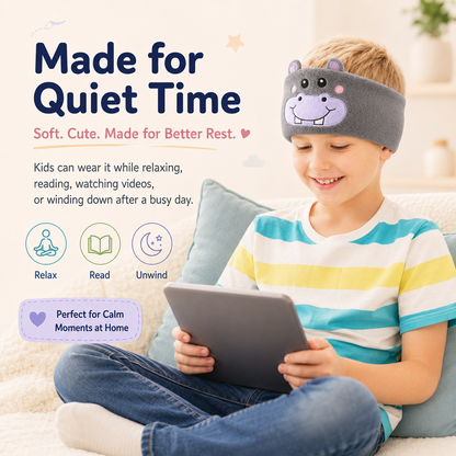 55％OFF SUMMER LIMITED⏳Skin-friendly and comfortable Bluetooth music headband for children