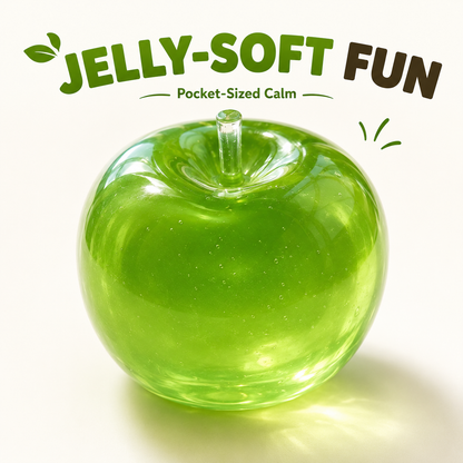 All-natural and safe for babies🍎 Viral Apple Squishy Set – Soft, Cute & Addictively Satisfying ✨