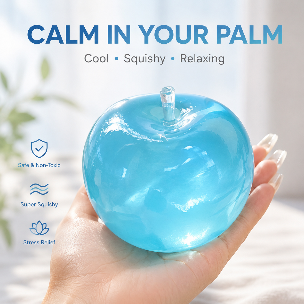 All-natural and safe for babies🍎 Viral Apple Squishy Set – Soft, Cute & Addictively Satisfying ✨
