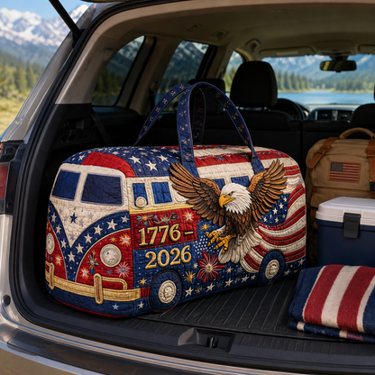 USA 250th Anniversary Eagle Duffel Bag – 1776-2026 Limited Edition Patriotic Travel Bag
