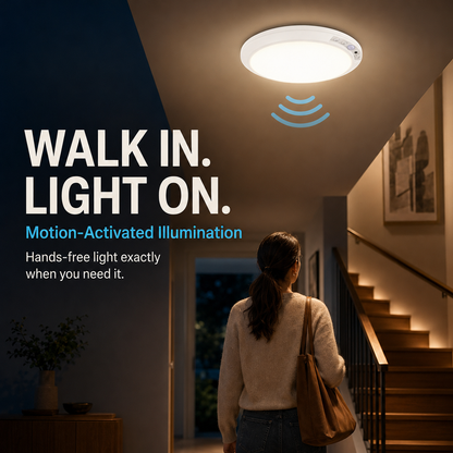 🔥Limited-Time 50% OFF – Rechargeable Motion Sensor Light | Ultra-Thin LED Lamp