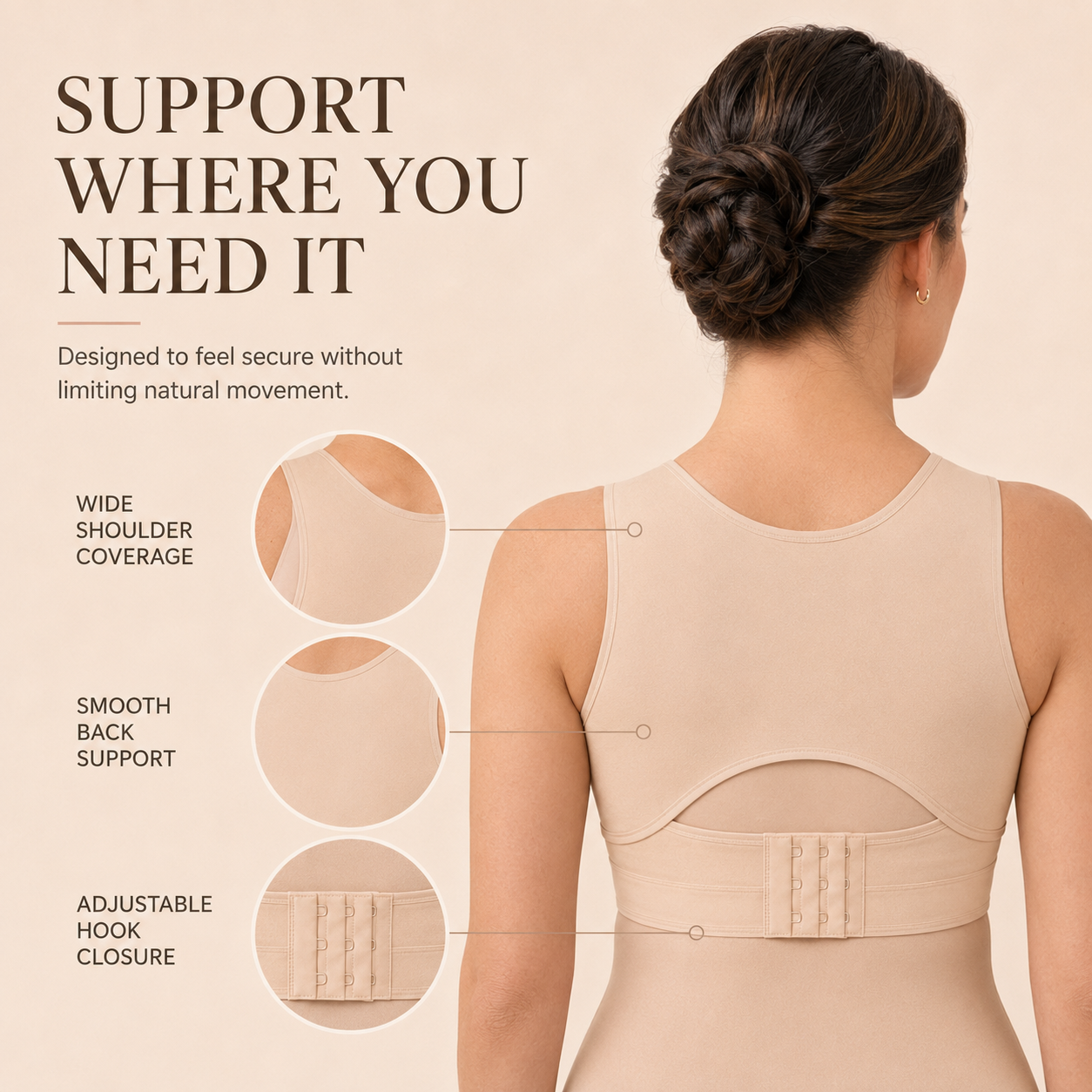 Adjustable Posture Support Bra for Women