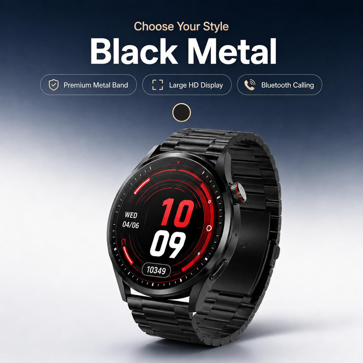 ❤️Smart Fitness AI Watch with Bluetooth Calling & Daily Activity Tracking