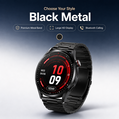 ❤️Smart Fitness AI Watch with Bluetooth Calling & Daily Activity Tracking