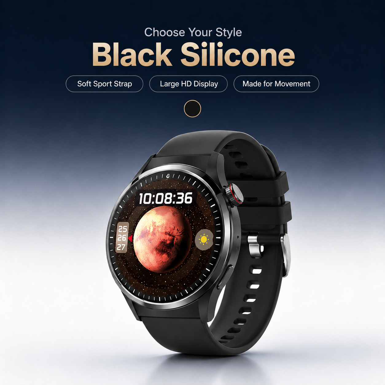 ❤️Smart Fitness AI Watch with Bluetooth Calling & Daily Activity Tracking