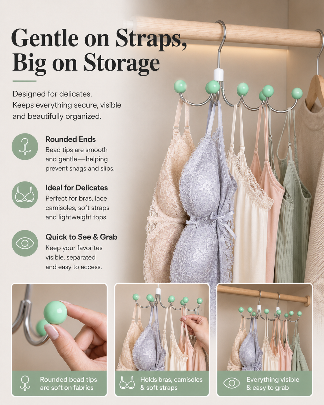 Smart Closet Organizer Hook | Space-Saving Hanger