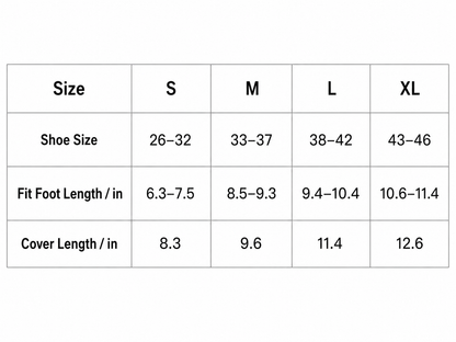 Thick Wear-Resistant Waterproof Shoe Cover