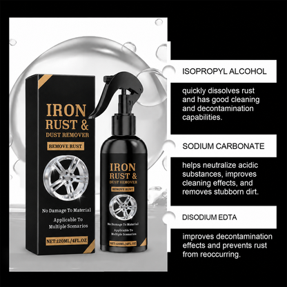 Automotive Rust Remover Spray 120ML 🚗 Fast & Effective Metal Cleaner