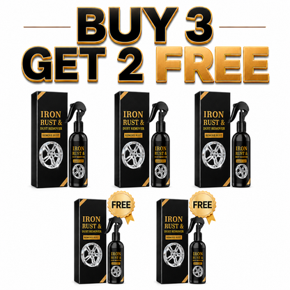 Automotive Rust Remover Spray 120ML 🚗 Fast & Effective Metal Cleaner