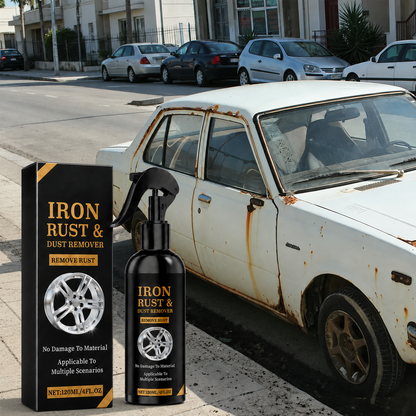 Automotive Rust Remover Spray 120ML 🚗 Fast & Effective Metal Cleaner