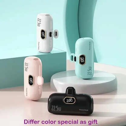 ✨Mini flash charging power bank🔥