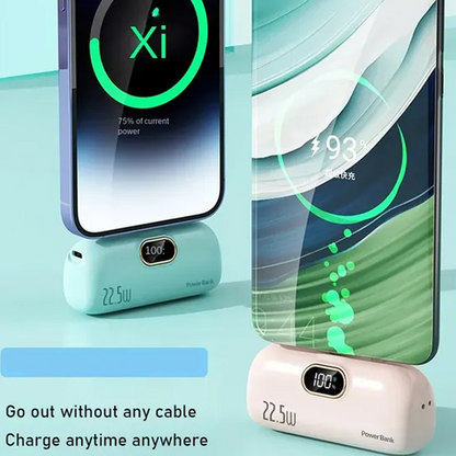 ✨Mini flash charging power bank🔥