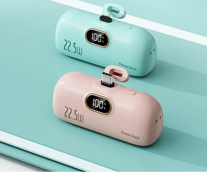 ✨Mini flash charging power bank🔥