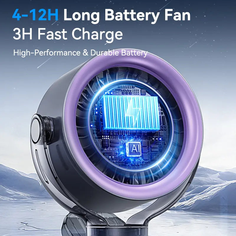 LATEST🛡️🛡️🛡️Extended warranty, ultra-durable 3-in-1 multi-functional long-lasting fan, suitable for both car and home use.