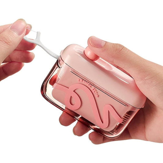 67％OFF ⏳Father's Day Limited-Time Offer🔥Press-Type Dental Floss Dispenser