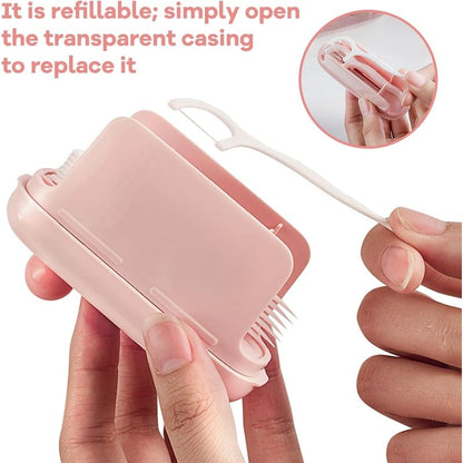 67％OFF ⏳Father's Day Limited-Time Offer🔥Press-Type Dental Floss Dispenser