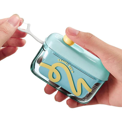 67％OFF ⏳Father's Day Limited-Time Offer🔥Press-Type Dental Floss Dispenser