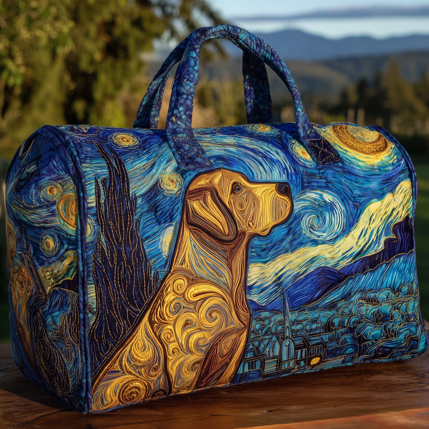 Labrador Quilted Duffle Bag GFTOHD9567