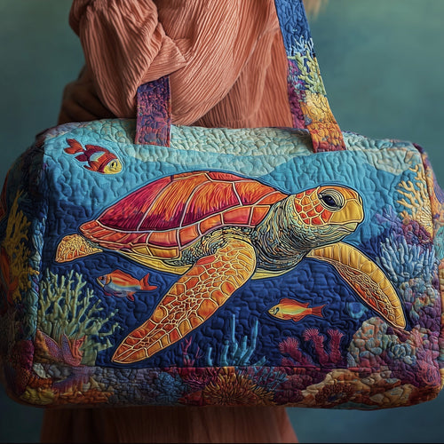 Turtle Quilted Duffle Bag GFTOMA2046