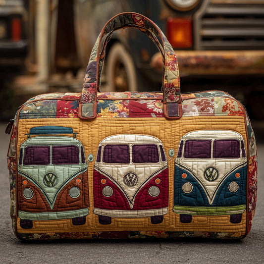Vintage Camper Quilted Duffle Bag GFTOMA3998