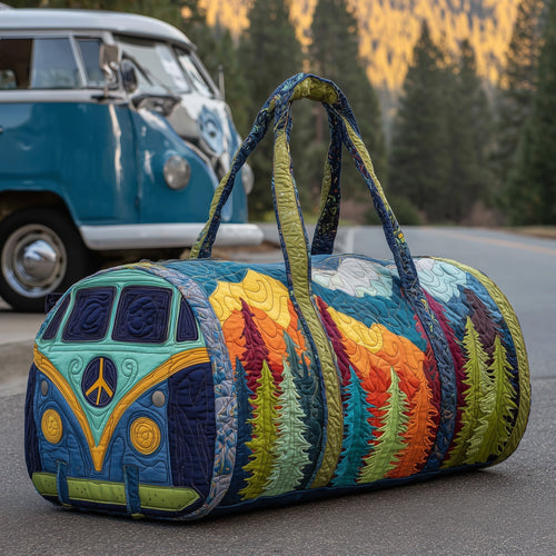 Hippie Vibe Quilted Duffle Bag GFTONL5858