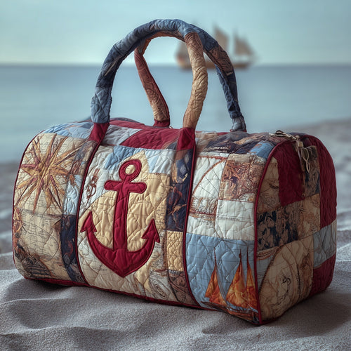 Nautical Anchor Quilted Duffle Bag GFTONT2421