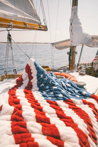 ❤️American Flag Flannel Blanket — Ultra-Soft Flannel | Non-Shedding