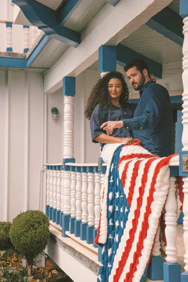 ❤️American Flag Flannel Blanket — Ultra-Soft Flannel | Non-Shedding