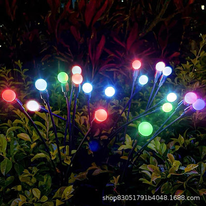 🔥Last day 50% OFF🔥Outdoor Solar Firefly Lights with Auto Dusk-to-Dawn Glow-Buy More Save More