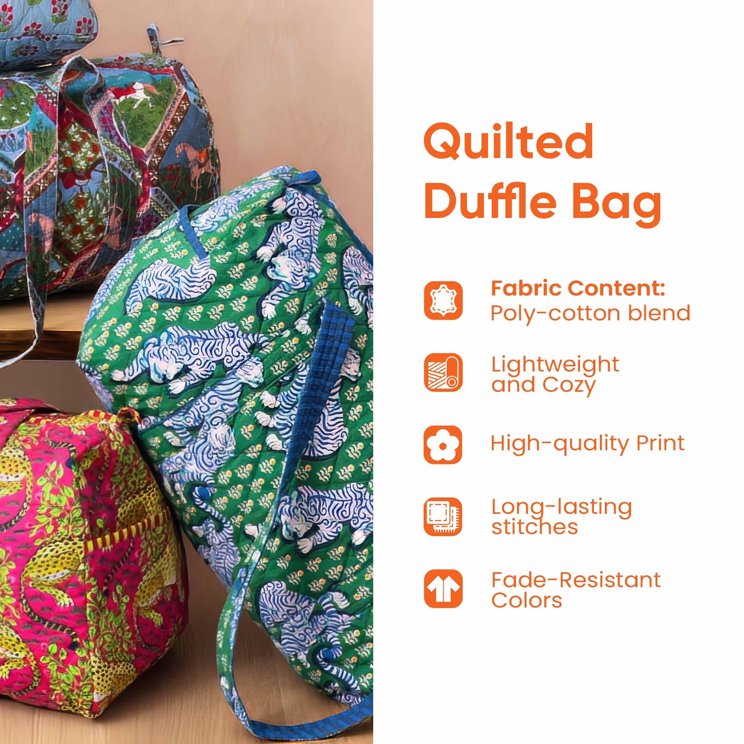 Catitude Quilted Duffle Bag GFTOTP10310