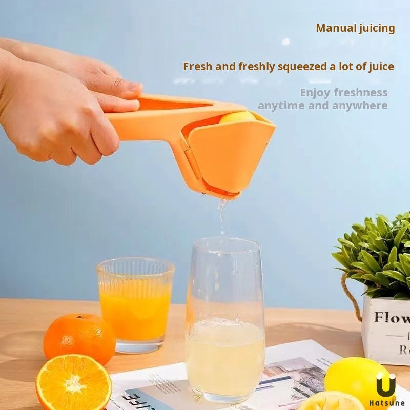 🍊 Manual Citrus Juicer Clip – Fresh Juice Squeezer for Lemon, Orange & Lime