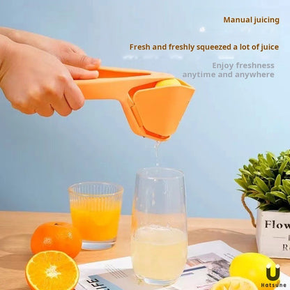 🍊 Manual Citrus Juicer Clip – Fresh Juice Squeezer for Lemon, Orange & Lime