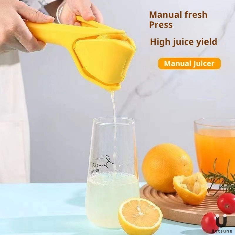 🍊 Manual Citrus Juicer Clip – Fresh Juice Squeezer for Lemon, Orange & Lime
