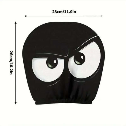 2026 Funny Halloween Car Headrest Covers – 13 Styles