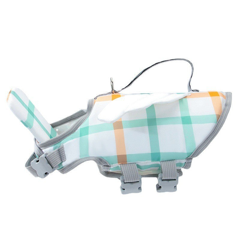 Cute Dog Life Jacket with Chin Float & Rescue Handle