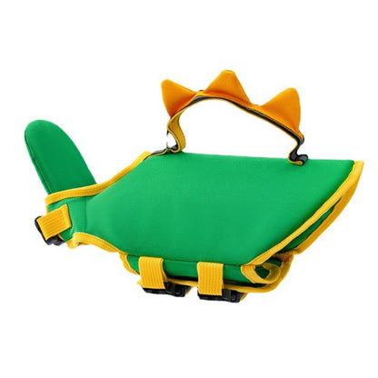 Cute Dog Life Jacket with Chin Float & Rescue Handle