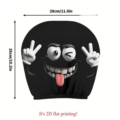 2026 Funny Halloween Car Headrest Covers – 13 Styles
