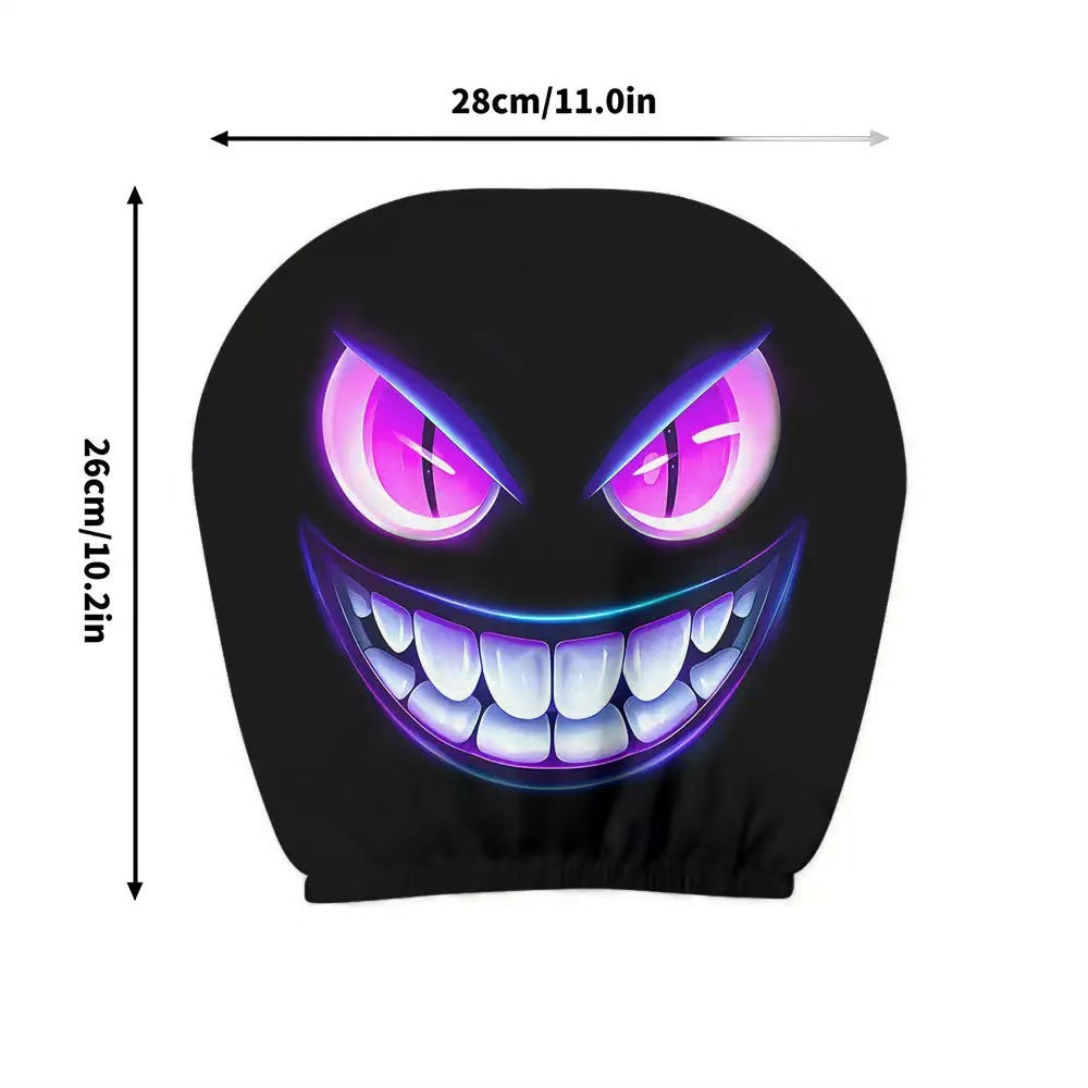 2026 Funny Halloween Car Headrest Covers – 13 Styles
