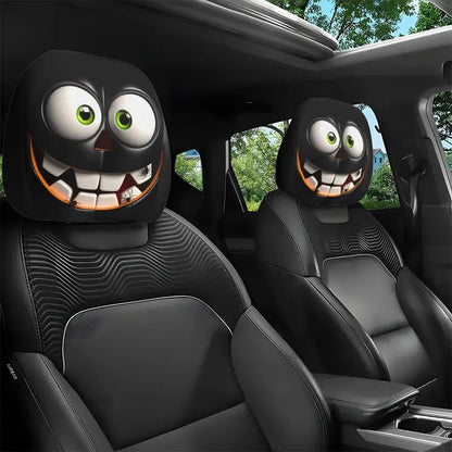 2026 Funny Halloween Car Headrest Covers – 13 Styles