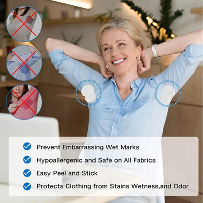 💖Summer Hot Sale 48% OFF🍃Ultra-Thin Disposable Underarm Sweat Pads