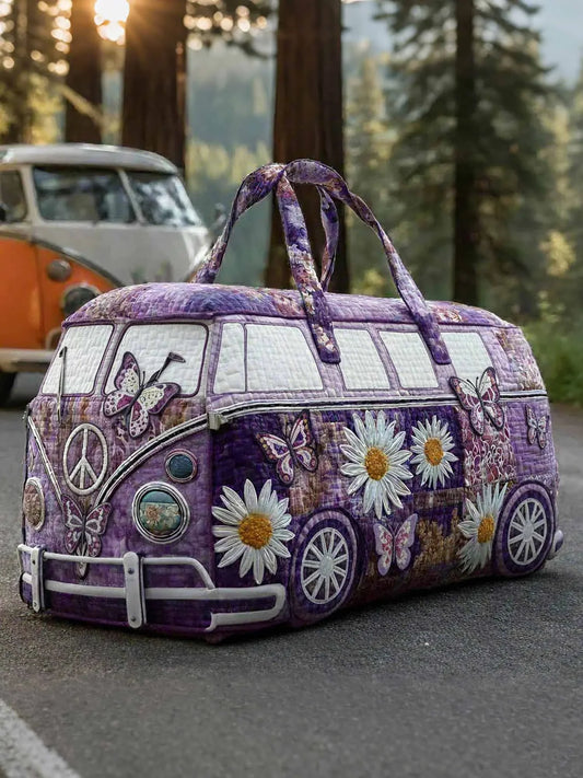 Hippie Box Quilted Travel Bag