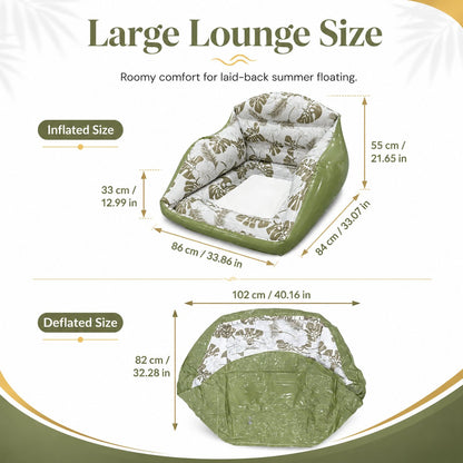🌊Last day 50% OFF🛋️ 3-in-1 Inflatable Pool Lounge Sofa
