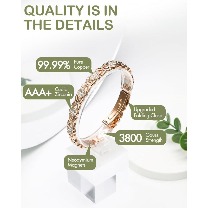 🔥LIVELYDAYIN® Adjustable Healing Magnetic Bracelet for Women