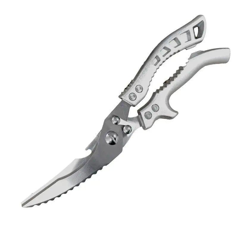 ✂️ Heavy-Duty Multifunction Kitchen Shears -Fish Scaler🐟 Bottle Opener🍾Safety Lock 🔪