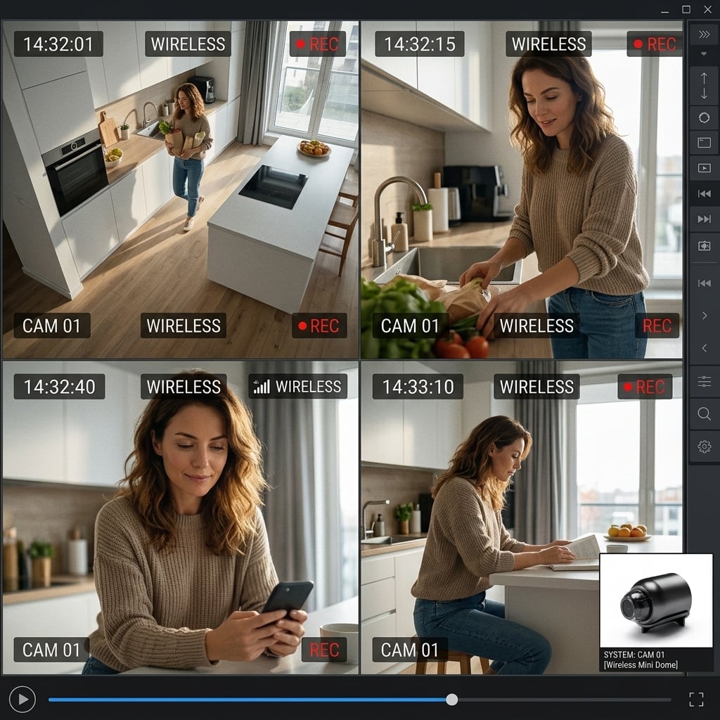🔥50% OFF 🎥 Covert Surveillance Gadget — Hotels, Bathrooms, Cars, Homes, Subways — Miniature Wireless Mini Camera