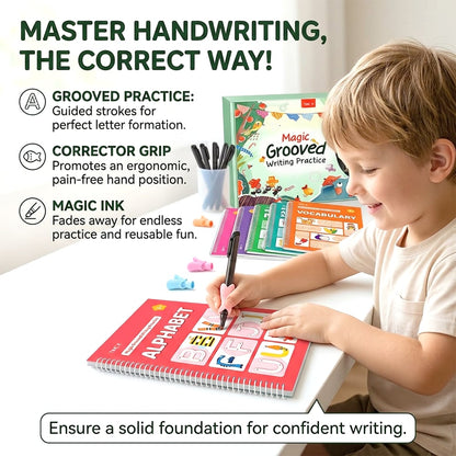 ✏️📚 Writing Workbook Set for Kids Ages 3–8
