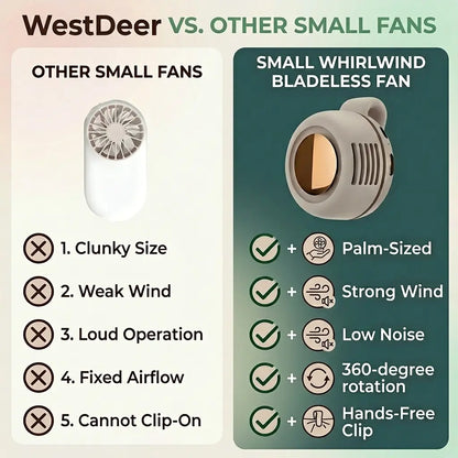 Mini Bladeless Fan - Buy More Save More💥TIME LIMITED💥