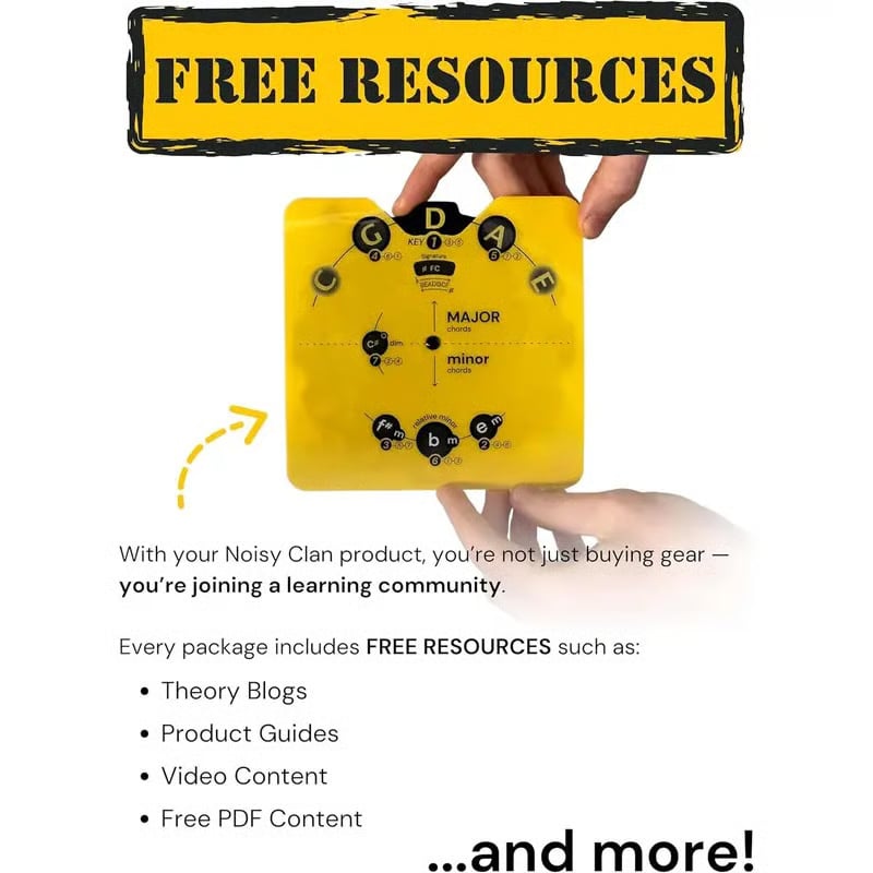 🔥Last Day 50% OFF - 🎵 Circle of Fifths Music Theory Set