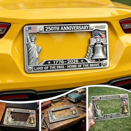 🔥 250th Anniversary Commemorative License Plate Frame🗽